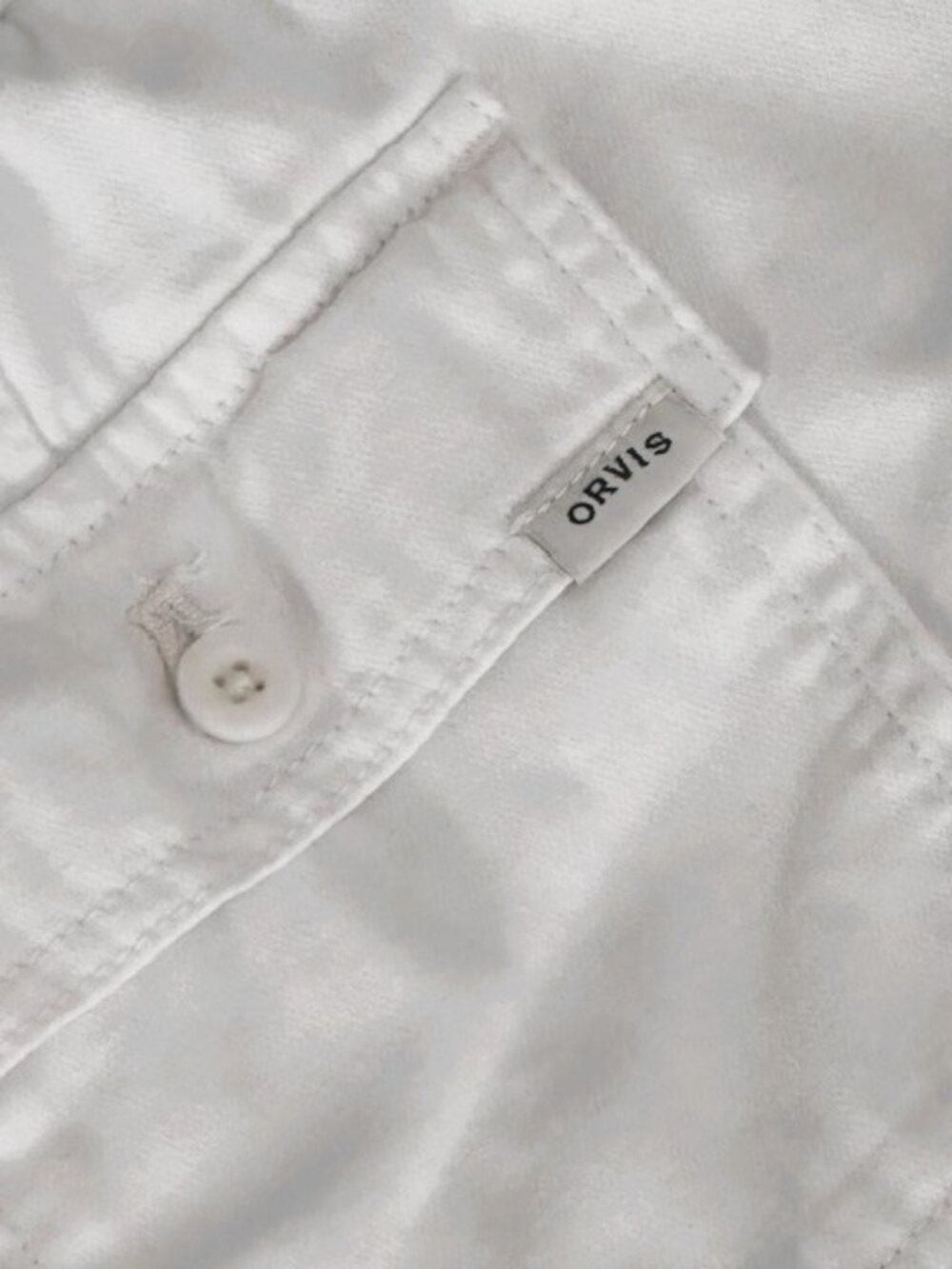Women's Orvis Classic Collection White Drawstring Pull-On Shorts - Size Medium - Picture 6 of 13